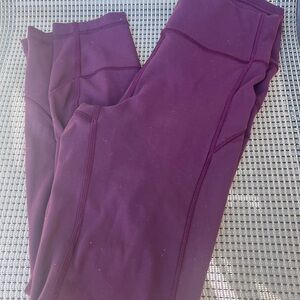 lululemon athletica Plum Purple Leggings